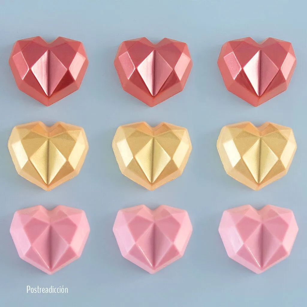 Molde de corazones geométricos medianos | Postreadicción: Cursos de pastelería, galletas decoradas, cortadores, papel de azúcar y mucho más. Molde de corazones geométricos medianos | Postreadicción: Cursos de pastelería, galletas decoradas, cortadores, papel de azúcar y mucho más.