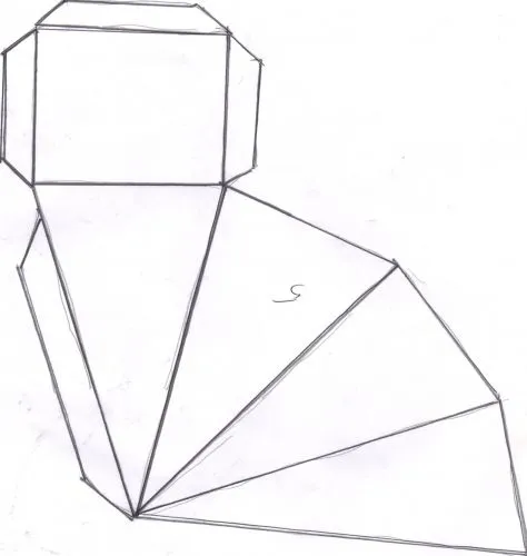 Molde de un piramide - Imagui