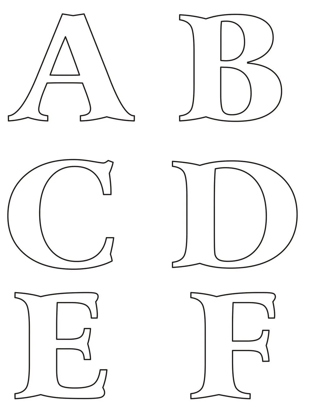 molde de letras - Buscar con Google | Moldes de letras abecedario, Moldes  de letras, Letras para recortar