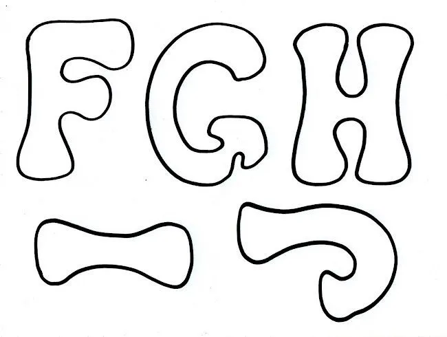 Moldes de letras para murales escolares - Imagui | letras para ... Moldes de letras para murales escolares - Imagui | letras para ...