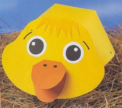 Molde para mascara de pato - Imagui