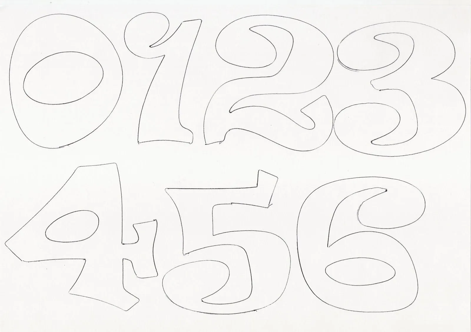 RECREAR - MANUALIDADES - ARTE: Molde de letras y numeros RECREAR - MANUALIDADES - ARTE: Molde de letras y numeros