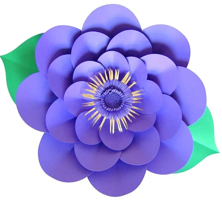 Molde PDF Flor violeta Camelia | Tienda Online Ponquis