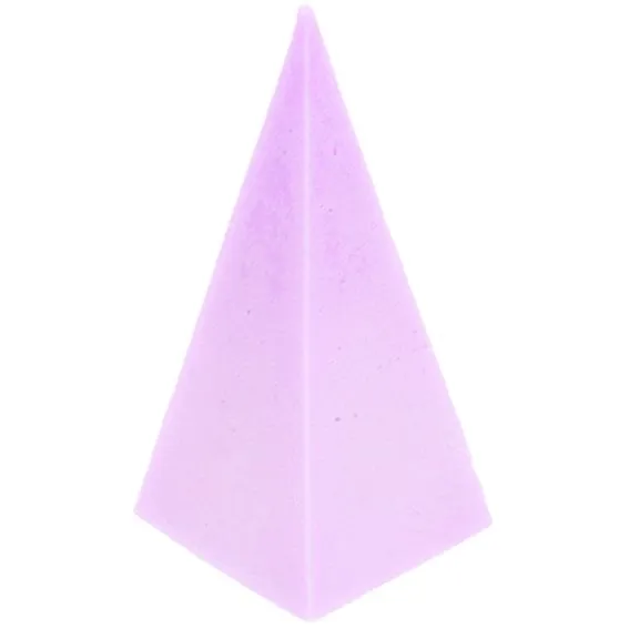 Molde piramide de silicona para hacer velas. Venta online