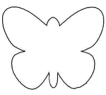 Moldes de mariposas de papel para imprimir - Imagui
