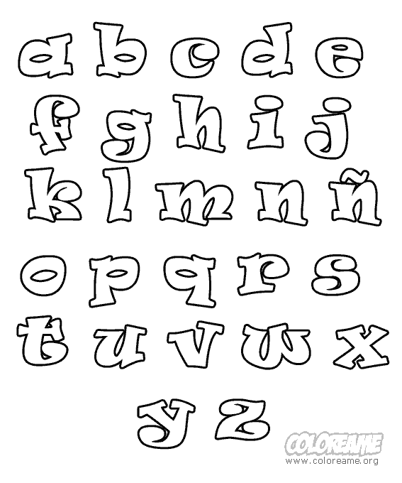 Letras del abecedario bonitas en mayuscula - Imagui