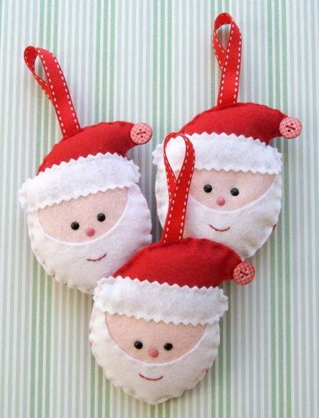 Moldes de Adornos Navideños en Fieltro para Imprimir Gratis Moldes de Adornos Navideños en Fieltro para Imprimir Gratis