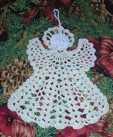 Moldes de angeles tejidos a crochet - Imagui