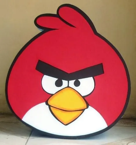 Moldes de Angry Birds en foami - Imagui | Goma Eva | Pinterest