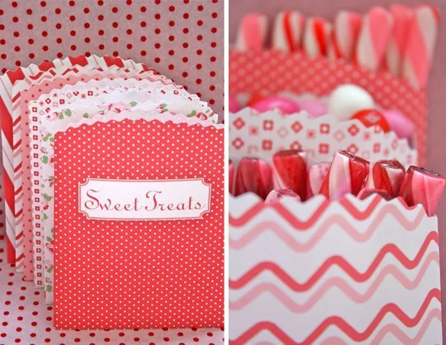 Moldes de bolsitas para dulces gratis | Packaging | Pinterest