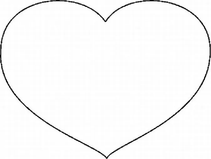 Moldes de corazon para imprimir | Molde de corazon, Corazon para colorear, Corazones Moldes de corazon para imprimir | Molde de corazon, Corazon para colorear, Corazones