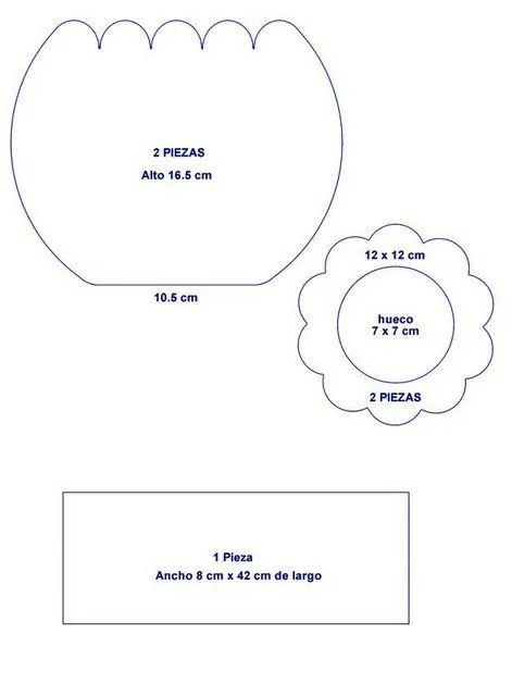 Moldes de dulceros de las princesas en imagui - Imagui