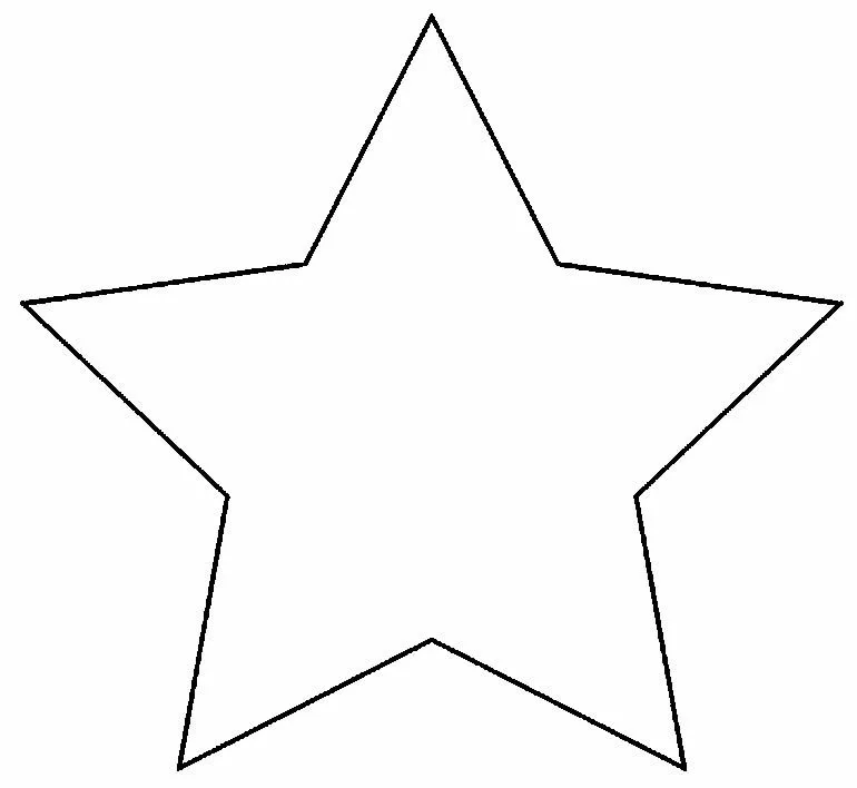 Moldes De Estrellas Grandes Para Imprimir - Imagui | Moldes de estrellas,  Estrellas de papel, Estrellas para imprimir
