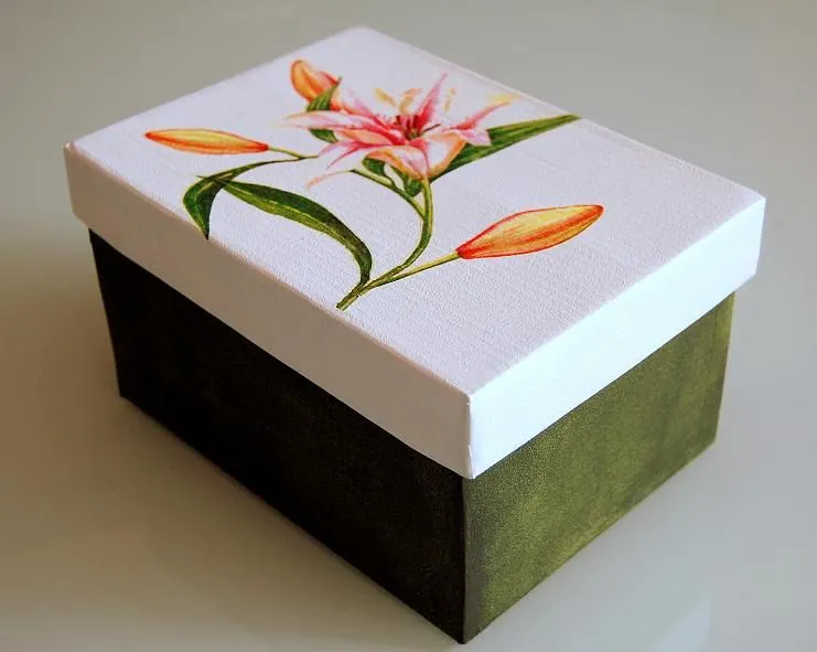 Cajas de carton decoradas en foami - Imagui