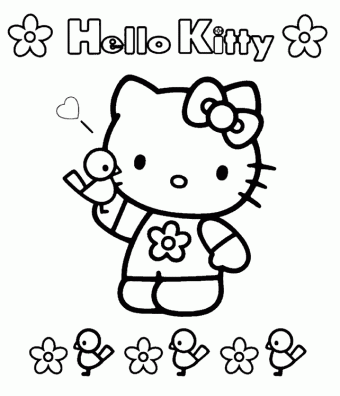 Molde de Hello Kitty en foami - Imagui