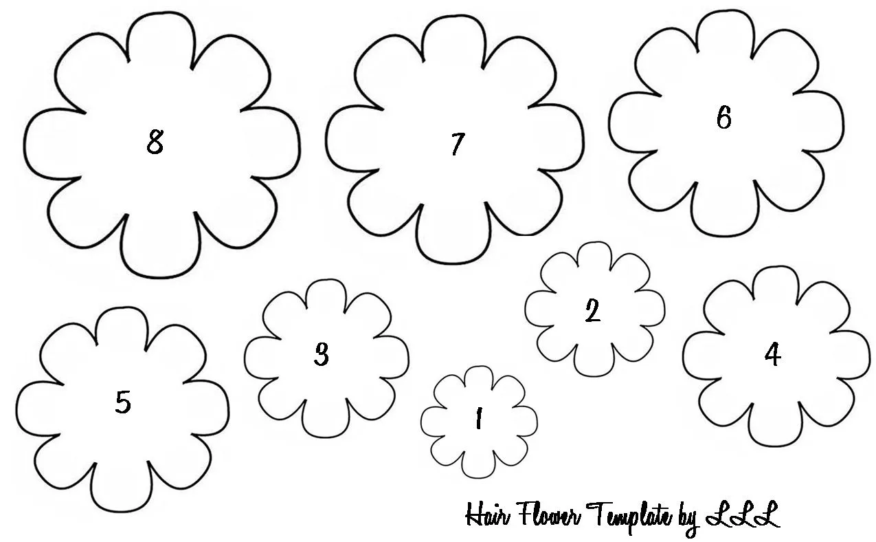 moldes de flores para imprimir - Clip Art Library moldes de flores para imprimir - Clip Art Library