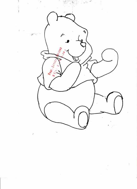 Winnie Pooh de bebé en foami relleno - Imagui