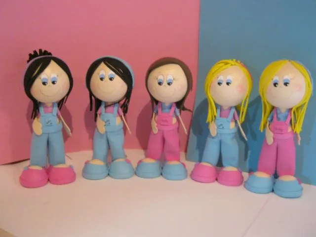 Muñecas de foamy embarazadas - Imagui