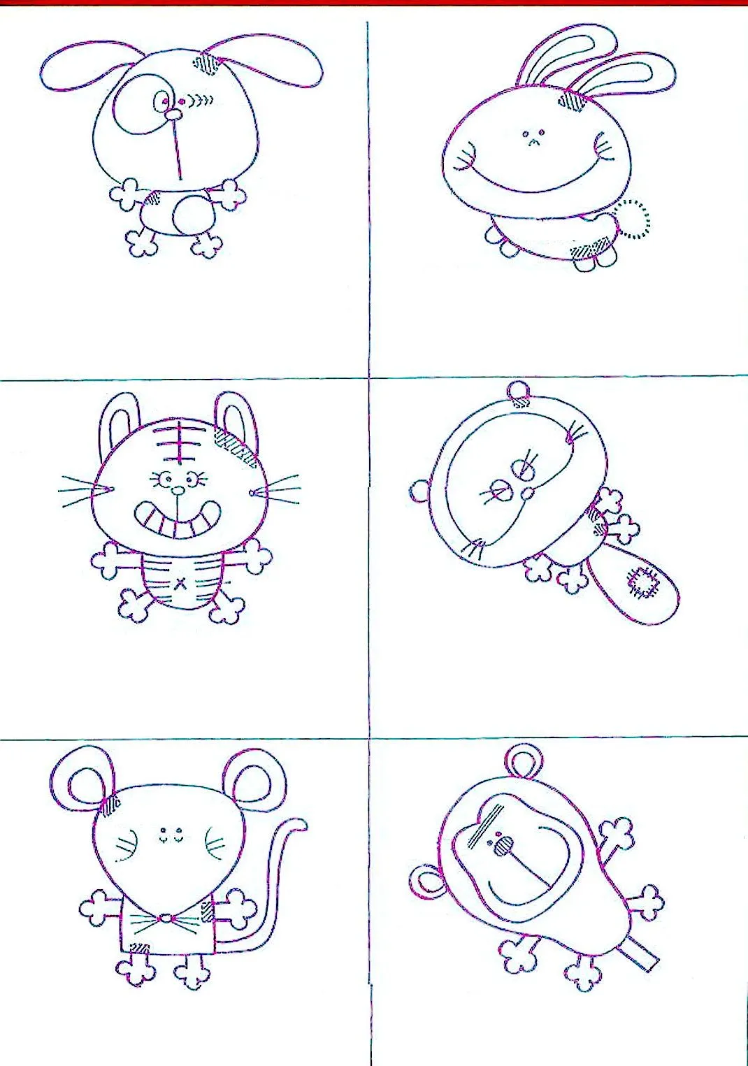 Moldes en fomi de animales para imprimir - Imagui Moldes en fomi de animales para imprimir - Imagui