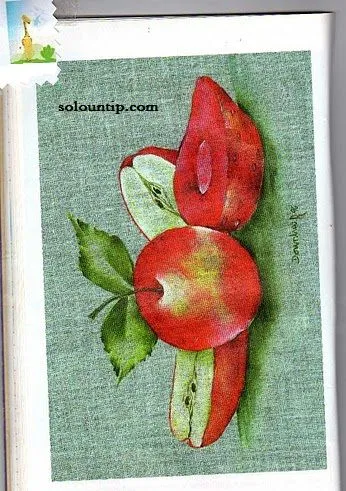 Moldes de frutas para pintar en tela ~ Solountip.com