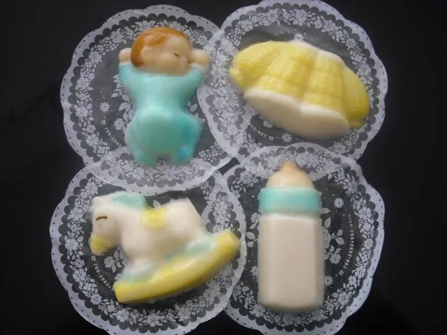 Moldes para gelatinas de bebés - Imagui