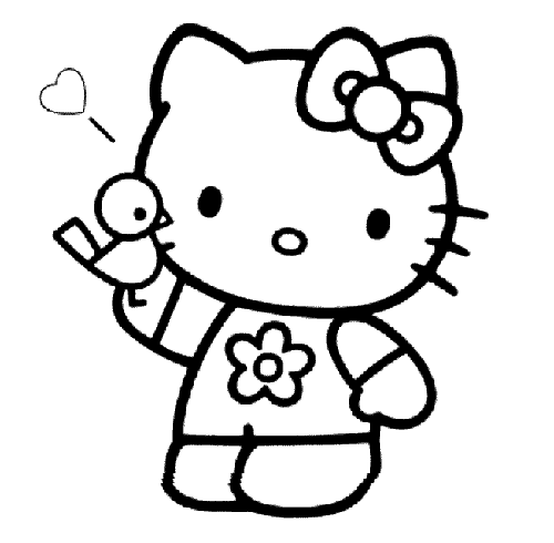 Moldes gratis de Hello Kitty - Imagui