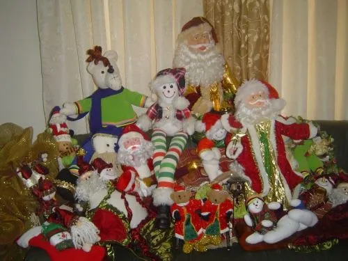Moldes gratis muñecos navideños - Imagui
