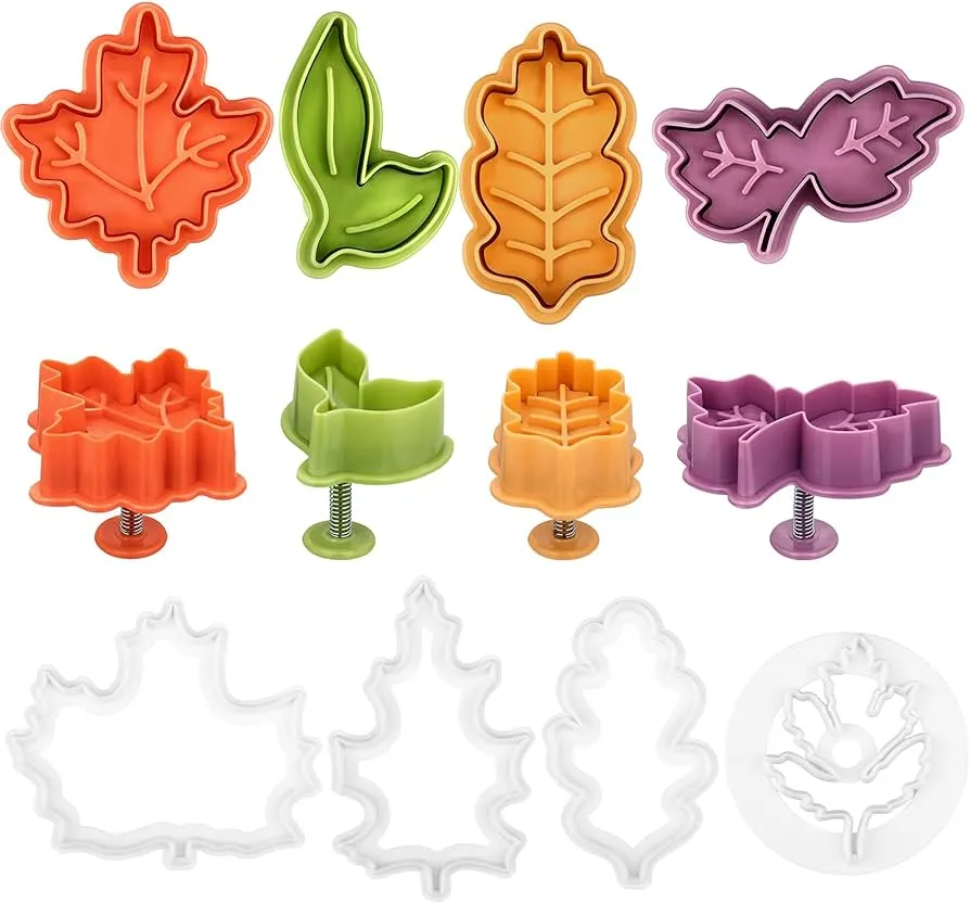 8 moldes de hojas de otoño para galletas, moldes de hojas de arce para repostería, fondant para Acción de Gracias, Navidad, otoño, galletas, decoración de repostería, herramientas de bricolaje : Amazon.com.mx: Hogar 8 moldes de hojas de otoño para galletas, moldes de hojas de arce para repostería, fondant para Acción de Gracias, Navidad, otoño, galletas, decoración de repostería, herramientas de bricolaje : Amazon.com.mx: Hogar
