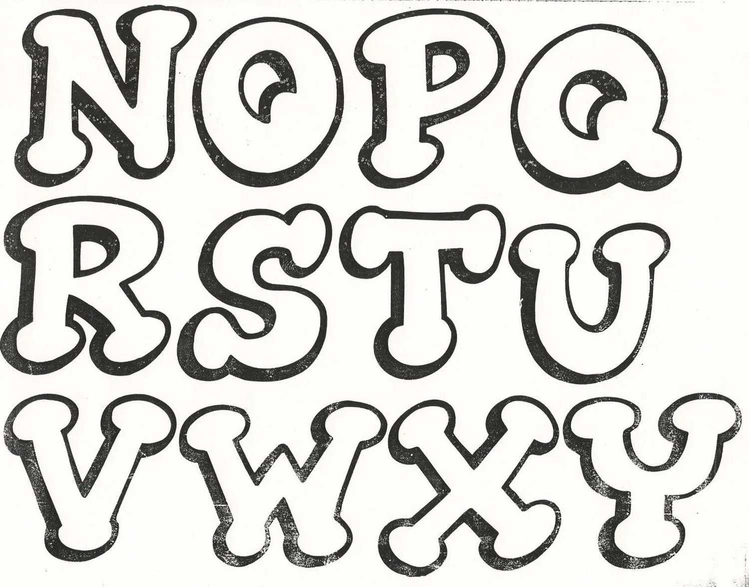 diseño de letras para carteles - Buscar con Google | Letras moldes ...
