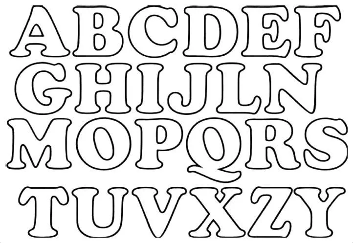 moldes de letras para imprimir pdf.png | letra moldem | Pinterest ... moldes de letras para imprimir pdf.png | letra moldem | Pinterest ...