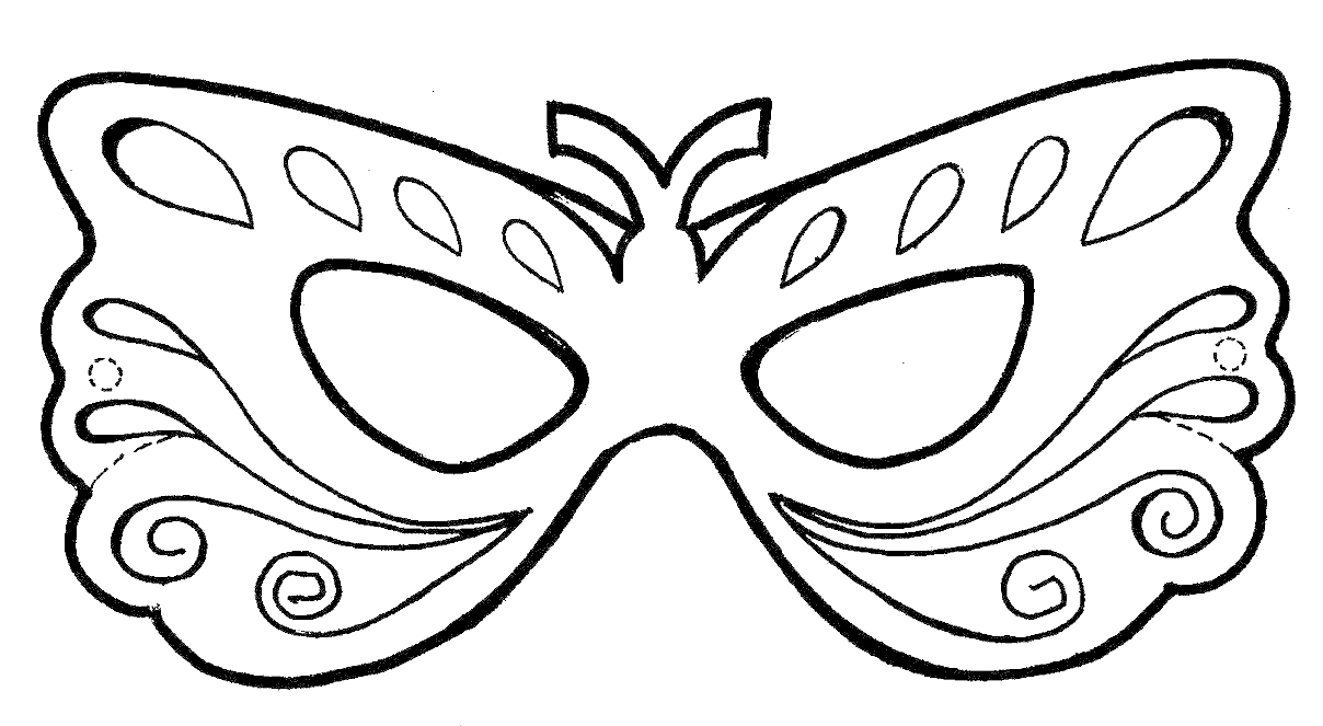 Moldes de máscara de carnaval | Como fazer em casa Artesanato
