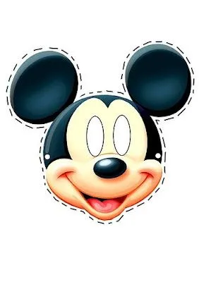 Baú da Web: Máscara do Mickey e Minnie para o Dia da Criança