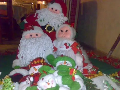 Moldes de muñecos navideños country - Imagui