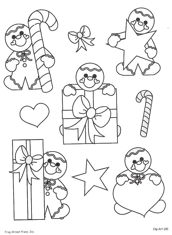Moldes de dibujos navideños en foami - Imagui