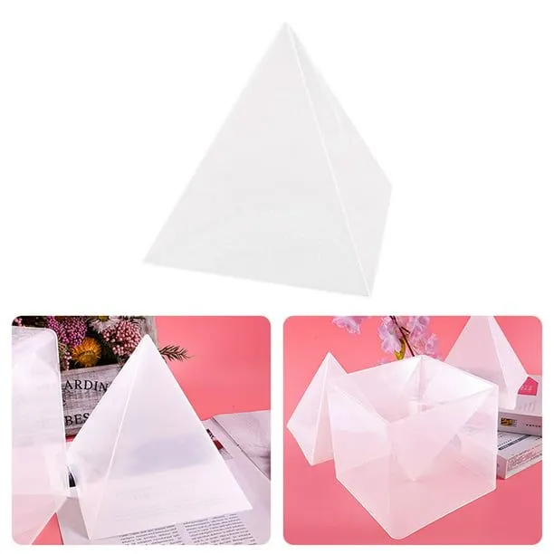 Moldes grandes de pirámide de silicona, molde de fundición de resina epoxi  DIY para resina (A) Likrtyny juguetes de los niños | Walmart en línea