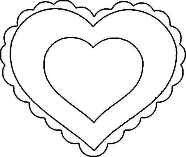 Moldes o Plantillas de Corazones. | Molde de corazon, Plantilla de corazón, Páginas para colorear Moldes o Plantillas de Corazones. | Molde de corazon, Plantilla de corazón, Páginas para colorear
