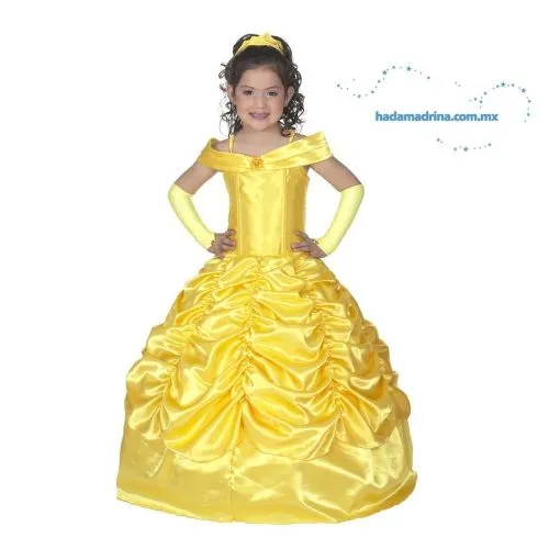 Vestidos de la princesa bella para niña - Imagui