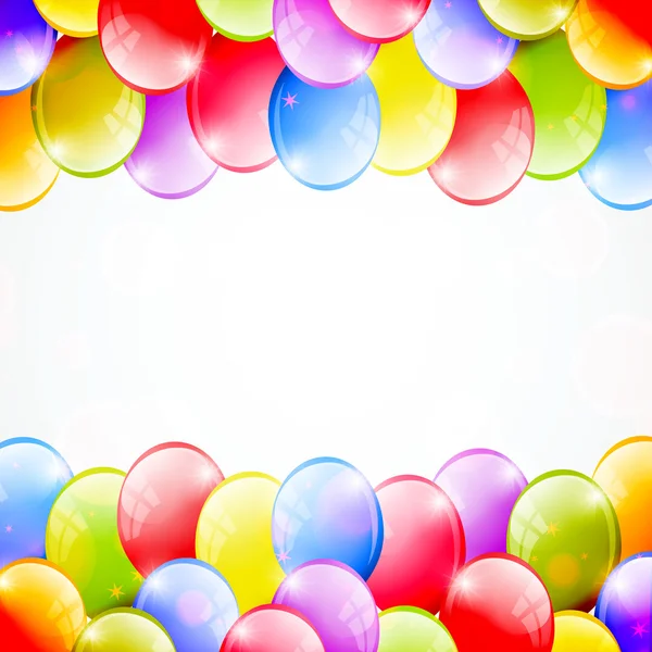 moldura de balões — Vetor de Stock © bellenixe #18304251