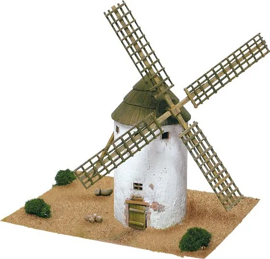 Kit de construcción para la reproducción del Molino de la Mancha Kit de construcción para la reproducción del Molino de la Mancha