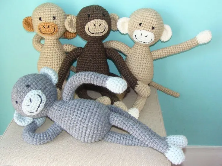 Monitos tejidos al crochet | Amigurumis | Pinterest Monitos tejidos al crochet | Amigurumis | Pinterest