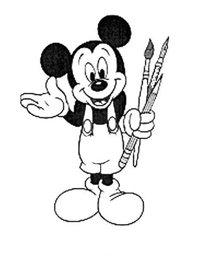 Mi colección de dibujos: ? Mickey para colorear ?