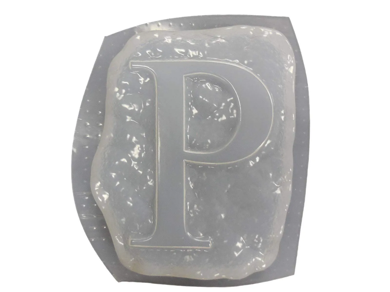 P Monogram 1214 - Molde para yeso de hormigón, diseño de letras del  alfabeto : Amazon.com.mx: Jardín