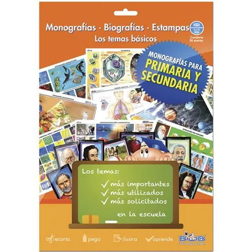 MONOGRFÍAS BOB TEMAS BÁSICOS | BOB | Escolar | Materiales | lumen.com.mx MONOGRFÍAS BOB TEMAS BÁSICOS | BOB | Escolar | Materiales | lumen.com.mx