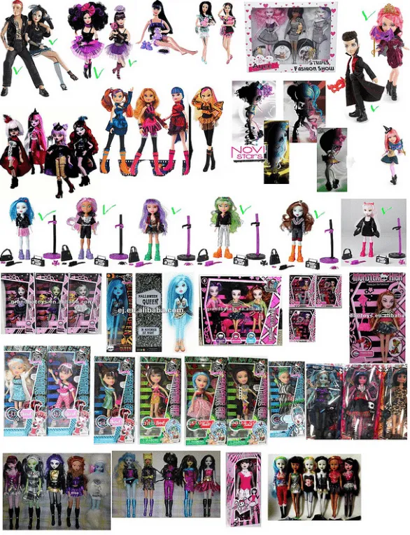 Monster High || muñecas y accesorios: ¡¡MONSTER HIGH FALSAS¡¡