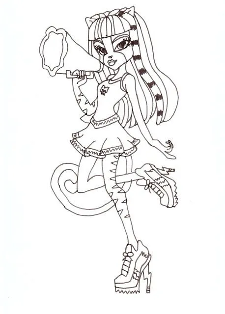 Monster High on Pinterest | Kids Coloring Pages, Colouring Pages ...