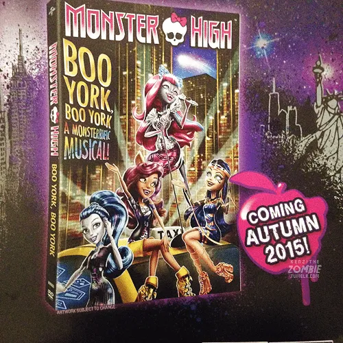 Monster High-Pretty : Caratula de la película Monster High Boo ...