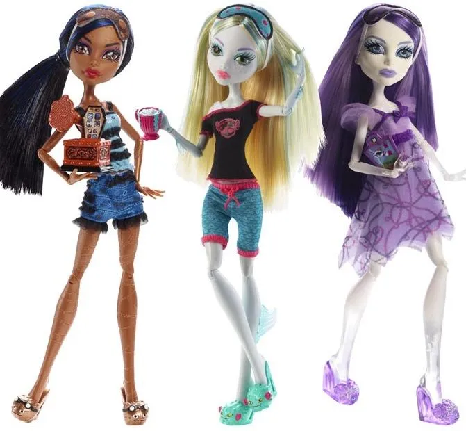 Monster High-Pretty : Nuevas muñecas Monster High Muertas de Sueño