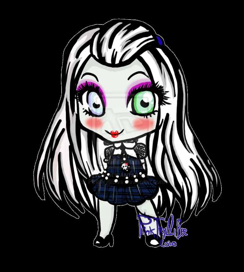 Monster High a tope: frankie stein