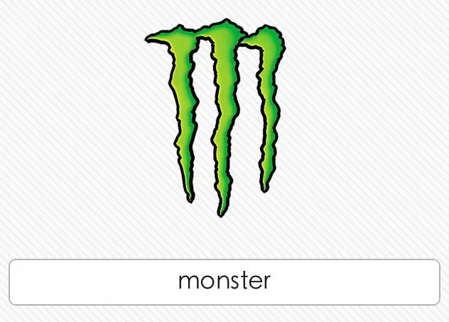 Monster Logo - Logo Quiz Cheat - ClipArt Best - ClipArt Best