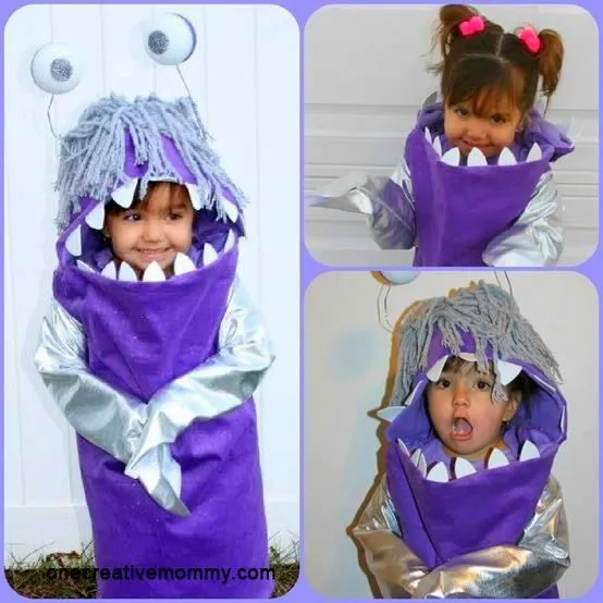 Monsters Bo costume, carnival for kids - Disfraz de Bu, de ...